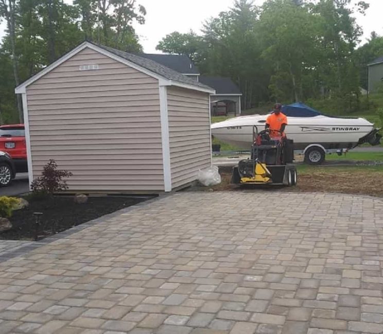 Brick Paver Driveway